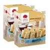 FreshCart Basics Atul Bakery Khari (200 Gram) - Puff Pastry, Namkeen Snacks, Family Pack, Cookies - Crunchy Tea Time Snack Biscuits (Pack of 2, Khari Green Masala)
