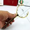 Handheld Metallic Material Stainless Steel Hd Old Man 20X for Reading Crafts Repair Magnifier,Metallic charitable view 4