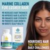 Marine Collagen Capsules 1500mg - 120 Hydrolysed Capsules 60 Day Serving for Women & Men - Improve Skin Hydration Wrinkles - Hair Thickness & Growth - Stronger Nails Joints & Bones view 4