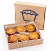 The Lewis Pie Co Trio: Chicken & Mushroom Pies, Steak & Kidney Pies, and Minced Beef & Onion Pies - 6 Deliciously Crafted Pies Encased in a Golden Flaky Crust  Conveniently Delivered to Your Door view 1