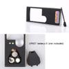 (10X / 15X) Business Card Type Lighting, with LED Light HD, Used Compatible with Elderly, Youth, Stamp Reading, Medicine Bottle charitable view 2