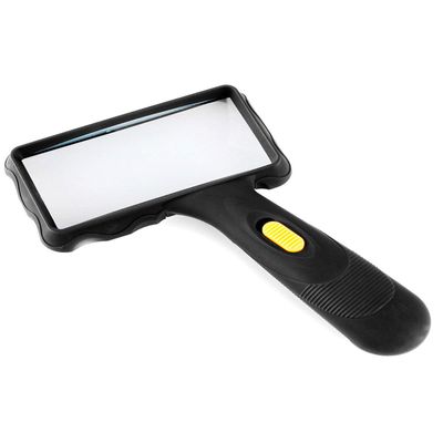 10 Times Hand-held High-definition Light With Lights 100 Elderly Reading Children Students With Enlarged Mirror 20 charitable