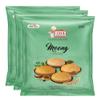Atul Bakery Khakhra Various Flavours (200 Gram) - Crispy Delicious Bite - Traditional Gujarati Khakhra - Enjoy At Tea Time - Easy to Carry Anywhere (Pack of 3, Khakhra Moong) view 1