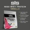Science In Sport REGO Whey Protein Powder | Muscle Building & Recovery with BCAA Amino Acids | Vanilla Flavour, 1.35 kg, 45 Servings view 2
