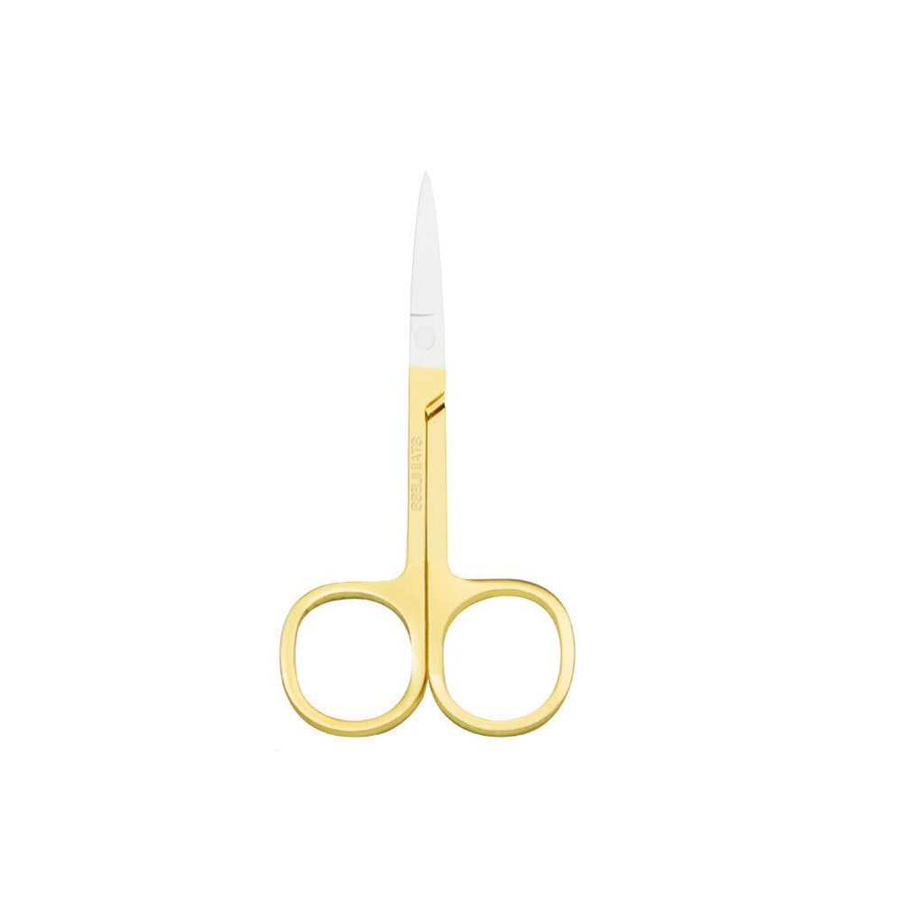 dijiusidy Nail Cuticle Nippers Stainless Steel Scissors Wear-Resistant Waterproof Trimming Tool Handheld Household Accessory, Spray Gold
