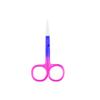 dijiusidy Nail Cuticle Nippers Stainless Steel Scissors Wear-Resistant Waterproof Trimming Tool Handheld Household Accessory, Spray Blue Pink view 1