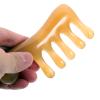 Healeved 3pcs Gua Sha Comb Handheld Massage Comb Scalp Care Wide Tooth Scraper Tool for Home Salon Use view 4