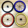 1 Pair Wheelchair Push Rim Covers, Silicone Hand Push Cover Rear Wheel Push Ring Protective Cover, Improve Grip and Traction view 4