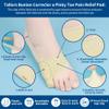 DYKOOK Tailors Bunion Corrector 1Pair Bunionette Sleeves Built-in Gel Pads Silicone Cover Guard With Non-slip Strap to Relief Bunion Pinky Toe Pain, Straighten Bunionette,Overlapping toe(Beige-XL) view 2