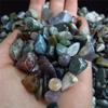 100g Natural Green Moss Agate Tumbled Stones Bulk Crystal Chakra Balanc view 2