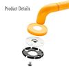 Bath Shower Grab Rail Bar, Anti-Slip Bathtub Grab Bar Handle Safety Hand Rail Support Mobility Aids for The Elderly Injured Disable, Daily Living Aids view 3
