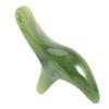 iFutniew Natural Green Beeswax Jade Face Gua Sha Triple-Cornered Massager Board Rod Body Foot Acupoint Massage Stick Health Tool view 2