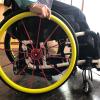 1 Pair 24 Inch Wheel Chair Rear Wheel Cover Protective Sleeve Wheelchair Push Rim Covers Wheelchair Rear Wheel (Color : F, Size : 24 inch) view 4