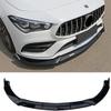 Car Front Bumper,Compatible with Mercedes- Benz CLA CLA 35 CLA180 CLA200 CLA250 CLA45 2020 2021,Spoiler view 1