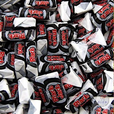 Baratt Fruit Salad, Black Jack Chews - Individually wrapped Retro Sweets Bag (2kg, Black Jack)