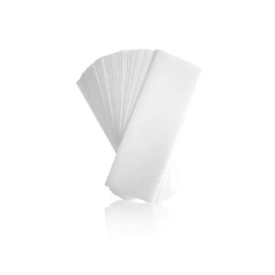 Generisch Pack of 100 Fleece Strips for Hair Removal - High-Quality Wax Removal Strips for Salon & Home, Universal, Durable