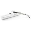 ABETOS Slim Rimless Reading Glasses for Men Women Silver Ultra Thin Mini Eyewear Frameless Pocket Readers with Portable Metal Pen Case for Travelling+1.5 view 1