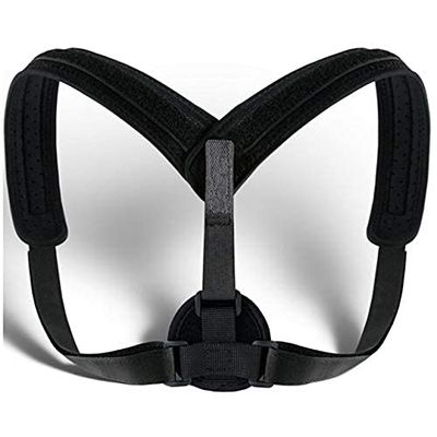 QZDCFC Posture Corrector Posture Corrector Spine Back Shoulder Support Corrector Band Adjustable Brace Correction Humpback Back Pain Relief Support Brace (Size : L(90 110cm)) (L(90 110cm)) charitable