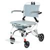 tall wheelchair Lightweight Wheelchairs Aluminium Alloy Transport Wheelchairs With Adjustable Pedal And Handbrake Manual Wheelchair Easy to operate view 1