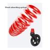 tall wheelchair Lightweight Wheelchairs Aluminium Alloy Transport Wheelchairs With Adjustable Pedal And Handbrake Manual Wheelchair Easy to operate view 4