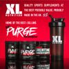 XL Nutrition Purge Pump | Stim Free Pre Workout | Nitric Oxide Booster | Increase in Blood Flow | 300 Grams | 30 Servings (Cola) view 4