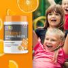 Childrens Vitamin C 200mg 120 Orange Flavour Chewable Tablets Kids Immunity by C.Defence, Made in The UK view 2