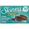 Skiny Dream Triple Chocolate Brownie Bars 5 Pack - Enjoy a Low Calorie Snack With These Special Edition Skiny Dream Cherry Bakewell Bars - Pack of 10 view 2