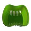 dijiusidy Denture Bath Box Plastic Tool Mouth-guard Artificial Tooth Holder Lightweight Convenient False Teeth Case Using Supplies, Fruit Green view 1