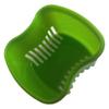 dijiusidy Denture Bath Box Plastic Tool Mouth-guard Artificial Tooth Holder Lightweight Convenient False Teeth Case Using Supplies, Fruit Green view 2