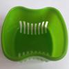 dijiusidy Denture Bath Box Plastic Tool Mouth-guard Artificial Tooth Holder Lightweight Convenient False Teeth Case Using Supplies, Fruit Green view 3