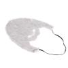 Grey Fake Beard Costume Facial False Beard Male Fake Whisker Playful Lightweight Plush Cloth Elastic Band Festive Party view 3