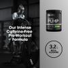 Optimum Nutrition ON Platinum Pump Pre-Workout, Intense Caffeine-Free Pre-Workout Food Supplement with Fruitflow, Beta-Alanine, L-Arginine, L-Citrulline, Lemon Lime Flavour, 20 Servings, 380 g view 4