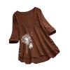WILLBEST Womens Tops Size 16 Women Jackets Ladies Women Shirts Football Shirts Mens Kimono Tunic Blouse Lapel Collared Lined Women's Coats Summer Blanket Scarf mesh Tops for Cotton Jumper Dress view 1