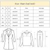 WILLBEST Womens Tops Size 16 Women Jackets Ladies Women Shirts Football Shirts Mens Kimono Tunic Blouse Lapel Collared Lined Women's Coats Summer Blanket Scarf mesh Tops for Cotton Jumper Dress view 2