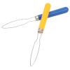 2PCS Button Hook, Wire Loop Button Hook Zipper Pull Assist Tool,Multi Color Mix Button Hook Helper,Portable Button Hook Tool for Sewing Tailoring view 1