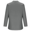 WILLBEST Plus Size Clothes Cotton Jumpers for Women UK Summer Summer Clothes for Women UK Loungewear Set Tshirts Collared lace up v Neck Relaxed fit Baggy Tops Black Sparkly Tops view 4