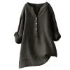 WILLBEST Sweatshirts y2k Fashion 2024 Casual Linen Jacket Mens Thick White Jumper Shirt Women Navy Jumper Women 1/4 Zipper roll-up Sleeve Summer wear for Tops Sweatshirt Cotton view 1