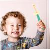 PLAFOPE 3pcs Boys and Girls Rotatable Toothbrush Boy Girl Toothbrush Tooth Cleaning Brush view 3