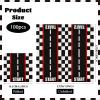 100Pcs Race Car Party Napkins Disposable Black and White Checkered Paper Napkins Race Car Birthday Party Supplies Racing Car Party Lunch Napkins for Baby Shower Birthday Party Decorations view 3