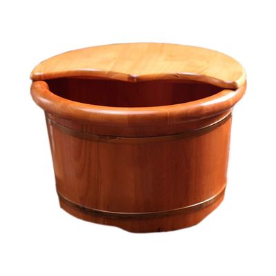 UYDJAKX Foot Tub, Foot Basin Tub Bucket, Massage, Spa, Sauna, Soak,foot Bath Wooden Bucket Foot Spa Household Wash Basin Practical Comfortable anniversary Star of Light