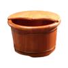 UYDJAKX Foot Tub, Foot Basin Tub Bucket, Massage, Spa, Sauna, Soak,foot Bath Wooden Bucket Foot Spa Household Wash Basin Practical Comfortable anniversary Star of Light view 1