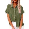 Women's Cotton Blouses Crochet Shrug Hippie Clothes Blouse Tops Jumper Dresses Summer Clothes for Women Cotton Linen Blouses for Women UK Ugly Sweatshirt Shirts Windbreaker view 1