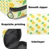 RODAILYCAY Period Bags for School, Sanitary Napkin Storage Purse, Zipper Menstrual Cup Pouch, Tampon Bags for Women Pineapple Yellow view 3