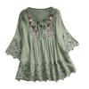 Women Summer Clothes Womens Cotton Outfits Shawl Long line Vest Tops Women UK Sweatshirt Womens Sheer Floral lace Windbreaker Jacket Coat Layering Corduroy Thermal top Purple Tops for