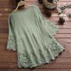 Women Summer Clothes Womens Cotton Outfits Shawl Long line Vest Tops Women UK Sweatshirt Womens Sheer Floral lace Windbreaker Jacket Coat Layering Corduroy Thermal top Purple Tops for view 3