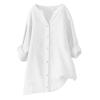 Womens Cable Knit Jumper Lapel Button Down Running Waterproof Jacket Womens Workwear Women Gothic Skull Baseball Collar Tiered Cotton Outfits high Neck Tops for Women White Crop top view 1