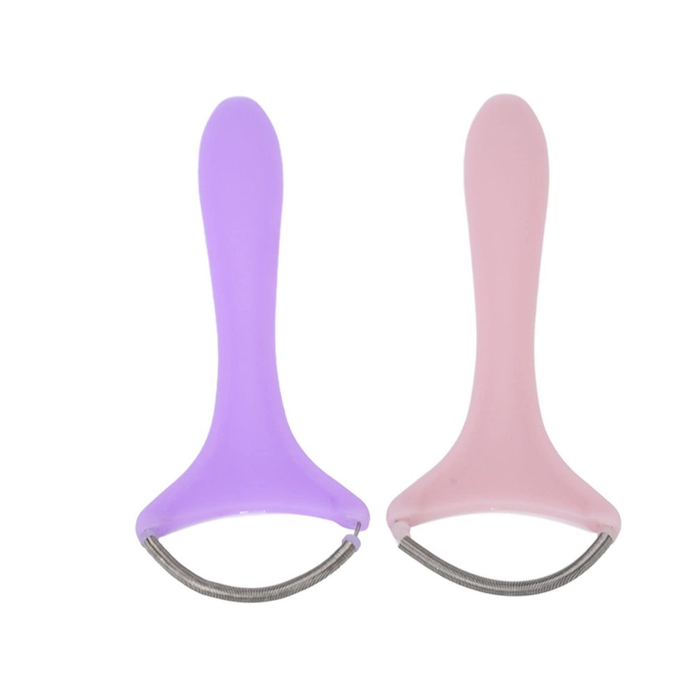 2pcs Spring Facial Hair Remover,Portable Facial Hair Removal Spring Face Hair Roller,Women Portable Threading Face Epilator for Upper Lip Chin Cheeks