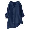 WILLBEST Cotton Shirt Pullover Sweatshirts Light Waterproof Jacket Women Ladies Tops Size 12 Shirt Jacket Coats Sweatshirts Pullover Tops Formal Cotton Outfits for Women Compression Men Summer view 1