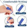 12 pcs Pencil Grips for Children, 6 Colours Foam Pencil Holders for Relieving Fingers Pencil Grips for Kids and Adults view 3