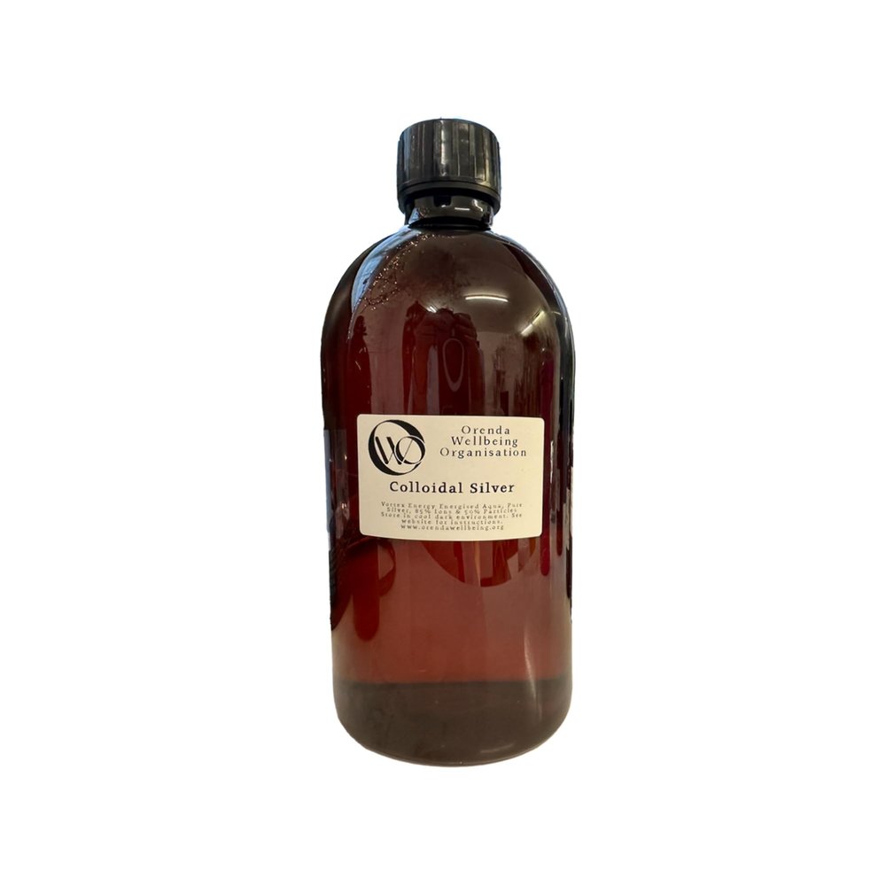 Orenda Wellbeing 47Ag Colloidal Silver Liquid Water | Ideal for Humans Adults Premium Quality Silver Supplement